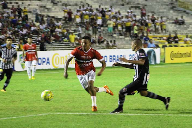 River decepciona e perde para o Botafogo-PB pela Copa do Brasil