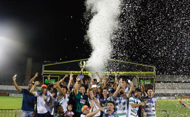 Enfim, campeão: Altos empata com Parnahyba e é campeão Piauiense pela primeira vez